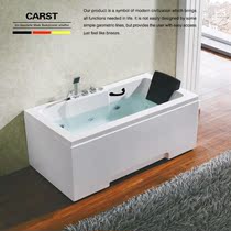 Germany CARST bathroom jacuzzi Acrylic 1 meter 5 adult double skirt surfing bubble symphony net red