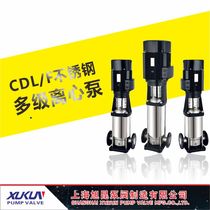 CDL-12 304 stainless steel vertical multi-stage centrifugal pump large flow booster pump circulating pipeline pump multi-stage water pump