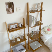 Fun dish * bedroom storage rack * ins shelf against the wall CD frame Forest girl Wind Display multi-layer bookshelf furnishings