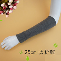 Spring and summer mens wrist womens thin wrist cover cotton sweat-absorbing cover tattoo scars Fashion breathable long small arm cover