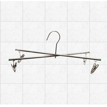 Stainless steel cross-type small sun hanger socks rack inner hanger X-type Sun multi-purpose Sun rack foldable clothes rack