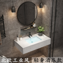 Marble toilet wash table wash basin hanging wall washbasin hotel sink small bathroom basin cabinet