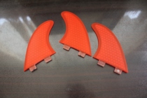 Surfboard tail rudder Color honeycomb fins Surfboard tail rudder FCS 3-piece set FCS future fins