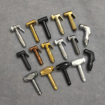 Toilet partner spray gun toilet toilet flushing grab high-pressure booster nozzle water gun bidet black gold