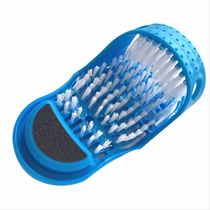 Foot washing artifact lazy person washing foot brush rubbing grinding stone Net red slippers to remove dead skin bathroom bath bath cleaning slippers