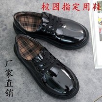 Childrens shoes black childrens shoes white shoes boys school performance etiquette small leather shoes