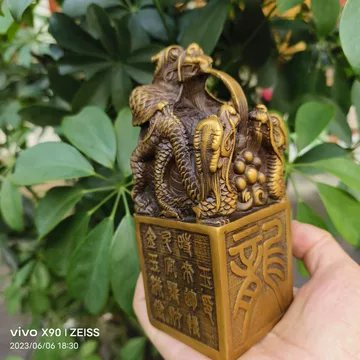 銅印  竜頭玉璽  黄銅  竜が天下を行く  置物細工6 铜玉玺-铜玉玺促销价格、铜玉玺品牌- 淘宝