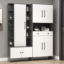 Custom simple modern foyer cabinet Entrance decoration partition cabinet Nordic shoe cabinet Coat cabinet Large capacity space saving