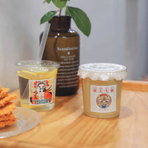 Net red INS Wind milk tea cup disposable coffee packed cup fruit 500ML Lemon Tea takeaway PET cold drink cup