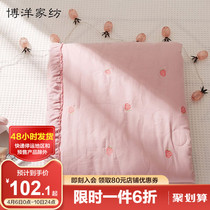 Boyo summer air conditioning is washed by washable summer by summer cool by child summer double new frontier cotton pure cotton thin quilted