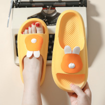 Boyang home textile slippers womens summer home indoor and outdoor wear ins Cute girl wind bathroom non-slip couple cool drag