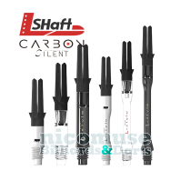 L-Style L-Shaft Carbon SILENT Carbon Rotating Dart Rod 3 Sets with Champagne Ring