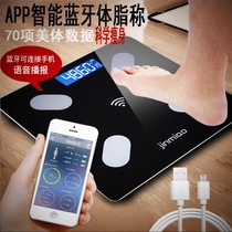 Bluetooth smart precision health scale measuring fat female body fat scale physique called weight loss candy a love letter slimming candy