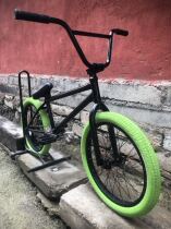 Invincible price HOME BMX v4 vehicle Green tire full bearing BMX second kill haro driver professional
