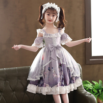 Loretta girls dress for dress Summer 2022 new children lolita skirt Lori princess dresses in summer clothes