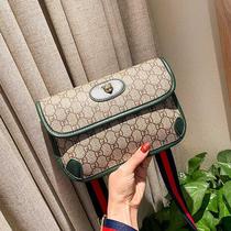 Handmade leather version of the small ck bag female chest bag new ins fashion fanny pack vintage messenger bag drawings ACC-02