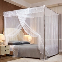 Mosquito net vintage tether thick single door home 1 5 m bedroom 1 8m one door 1 2 stand Double 1 0
