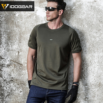 Small steel scorpion summer tactical quick-drying T-shirt Army fan short sleeve outdoor sports round neck short sleeve quick-drying jacket