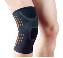 Sports knee pads running basketball mountaineering badminton riding outdoor thin protective gear to keep warm (three-dimensional knitted knee pads)