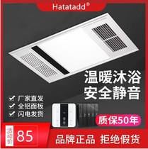 Air-warming bath integrated ceiling 30*60 exhaust lighting integrated toilet five-in-one ceiling LED light heater