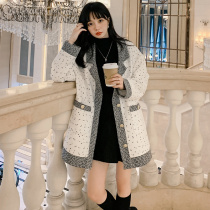 sandro asw vintage small fragrant wind coat female 2021 autumn and winter New Coat small man loose temperament trench coat