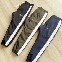 FOG pants 90 gray duck down winter outdoor warm waterproof windproof closing elastic bundle feet large size down pants men