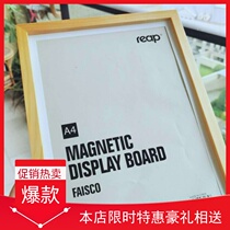 Teacher profile log photo frame display wall certificate frame rules system board acrylic newspaper frame hanging wall free of punching