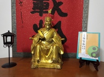 Large statue of Wang Yangming in dynasty clothes bronze sculpture of Wang Shouren-the first national masterpiece of ingenuity (the work of the town Hall)~