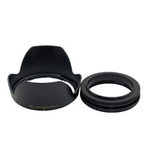 SLR Tamron Sigma 18-200 18-270 Lens hood Retractable 62mm Lotus cover accessories