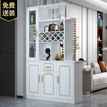 Entrance wine cabinet Shoe cabinet One-piece wall door Living room double-sided partition cabinet Modern simple screen decoration room hall cabinet