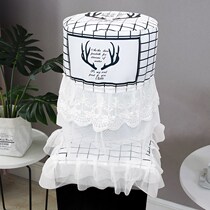 Cartoon drinking machine set 2 piece set living room Fashion fresh fabric drinking bucket cover dust cover pastoral drinking water cover