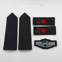 Customized new security Brochet epaulette chest number armband