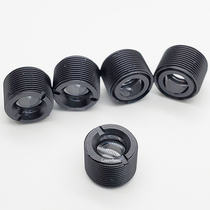 5-piece 630-680nm red high permeability coating focusing lens Laser collimator lens M9 P0 5 frame