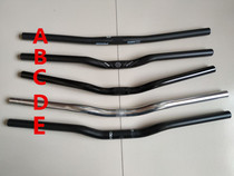Big handle original handlebar horizontal aluminum alloy swallow straight handle 25 4 mountain bike folding bicycle handlebar