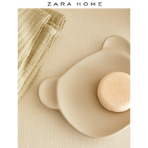 Zara Home ceramic bear shaped soap dish soap dish bathroom soap box storage tray 41697105806