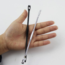 Double-head metal hook and Hook pick-up hook-out fishing gear fishing supplies fish picker fishing accessories