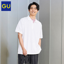 GU excellent mens DRY POLO shirt (short sleeve) UNIQLO sister brand sweat-absorbing quick-drying polo shirt 332437