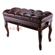 German luxury solid wood piano stool double single child liftable piano guzheng stool