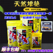 Yi lipstick ornamental fish Fish food fish feed Koi goldfish ornamental crucian carp special color fish food does not muddy water
