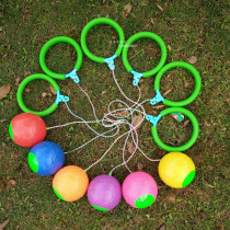 Jumping ball children flash bouncing ball adult rotating single foot jumping ball childrens one leg swing ball