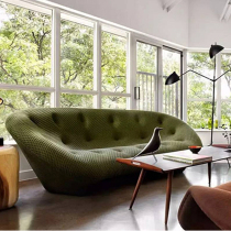 ligne new roet freehand space plou designer creative glass fiber reinforced plastic arc Chen Xiaochun same sofa