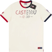 2019-20 CAGLIARI MACRON 100TH Anniversary Edition cotton short sleeve shirt cold door