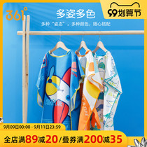 361 Degree childrens quick-drying bath towel 2021 new cloak hooded boy girl absorbent bathrobe hot spring beach towel