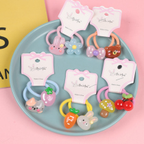 Girls rubber band baby head rope baby hair small hair ring children do not hurt hair elasticity good Korean hair accessories
