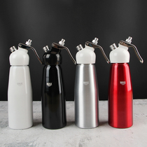 Aluminum cream gun commercial jet cream foamer snow top cream foam bottle flower coffee decorative siphon bottle