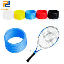 Tennis racket sealing rubber ring-hand rubber sleeve Sweat-absorbing belt fixed silicone ring Rubber ring Silicone jelly color handle set