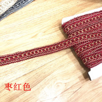 2cm curtain lace sofa cushion cover edge accessories pillow side clothing side accessories seam edge decoration lace