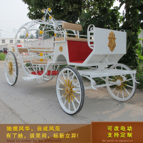 Hot selling European Cinderella pumpkin carriage wedding photography scenic spot sightseeing tourism film and television stage props