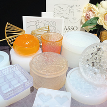 Cream Queen Handmade Flip Mold Orange Containing Box Pen Holder Loving Pixel Silicone Mold Crystal Drop Glue Diy