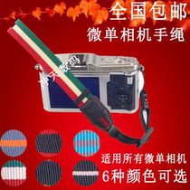 Micro Single camera wrist strap for Sony A5100 5T 5R A6000 GM1 A6300 NX3000 Hand rope